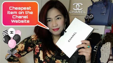 cheap things on chanel|cheapest thing on chanel website.